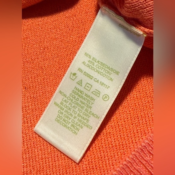 Vintage Y2K Sigrid Olsen Babydoll camisoleTank Top Silk Cotton Embellished M - Picture 10 of 13